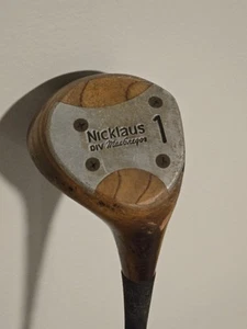 Jack Nicklaus Golden Bear DIV Macgregor Wood Driver 1 Tour Flight Steel - Picture 1 of 7