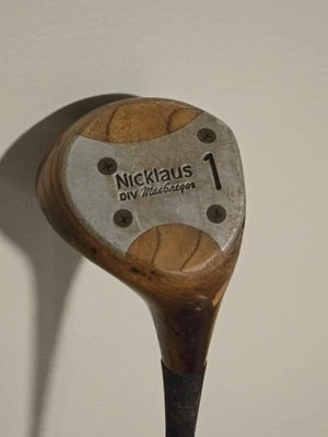 Jack Nicklaus Golden Bear DIV Macgregor Wood Driver 1 Tour Flight Steel - Image 1 of 4