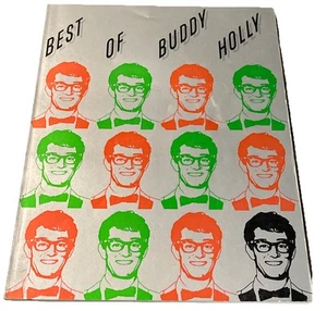 Vintage Best of Buddy Holly Songbook Piano Vocal Guitar Chords Sheet Music 1978 - Picture 1 of 4