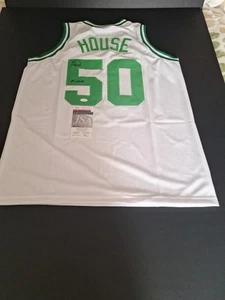 Eddie House “2008 NBA Champs” Signed Boston Celtics WHITE Jersey (JSA COA) - Picture 1 of 15