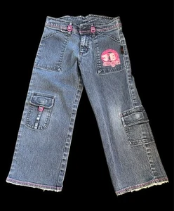 Jeans Boxer Vintage Joe Niñas Denim Angel Y2K Talla 10 - Imagen 1 de 7