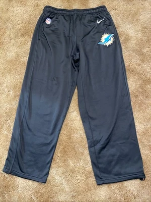 Pantalones de vellón NFL Miami Dolphins On Field Apparel talla XL Foto 1 de 4
