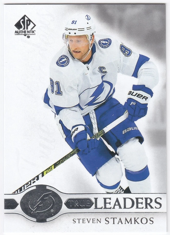 2020-21 UD SP Authentic True Leaders STEVEN STAMKOS #TL-SS Lightning - Image 1 of 1