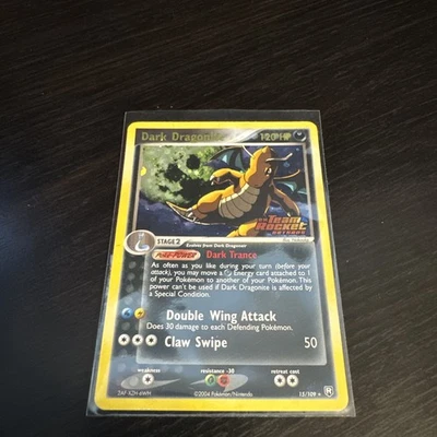 Pokemon Ex Team Rocket Returns Dark Dragonite 15/109 Reverse Holo Stamped - Image 1 of 2