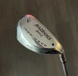 RH Tour Edge Bazooka JMax 21 Degree 3 Iron-Wood Hybrid w/ Graphite R Flex Shaft - Picture 1 of 7