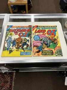 WIZARD OF OZ Marvel DC 1975 e LA TERRA DI OZ Marvel DC 1975 Edizione Tesoro - Foto 1 di 7