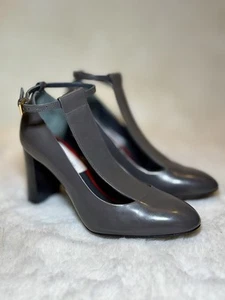 Paul Smith woman’s shoes heels grey radley grigio leather Size 4 - Picture 1 of 9