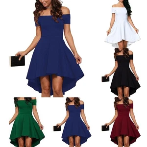 Dress For Women Women Dresses Cocktail Dress Elegant Evening Large Hem - Picture 1 of 14