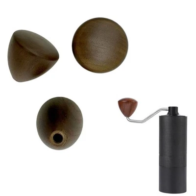 Coffee Bean Loop Head Gripping 1 PC 40x40mm 6mm Hand Grinder Handles - Image 1 of 4