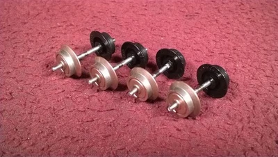 S AMERICAN FLYER 283 STEAM LOCOMOTIVE - TENDER WHEEL SET - SINTERED - Image 1 of 2