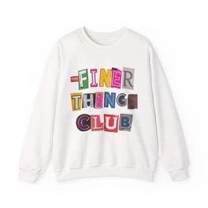 The Finer Things Book Club Sweater, Bücherwurmleserpullover, Buchbegeisterter - Bild 1 von 33