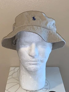 VINTAGE POLO RALPH LAUREN BUCKET HAT LARGE / XL - Picture 1 of 6