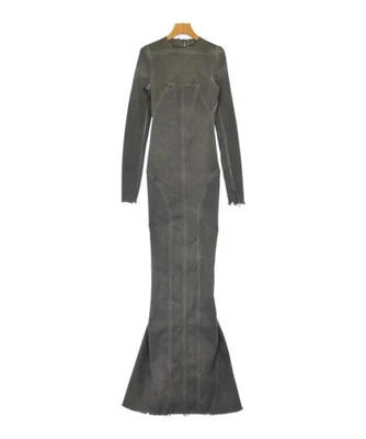 Vestidos Rick Owens Gris 38 (aprox. S) 2200600634027 Foto 1 de 4