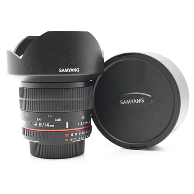 Samyang 14mm f2.8 ED AS IF UMC Lens Nikon #202 - Image 1 of 4