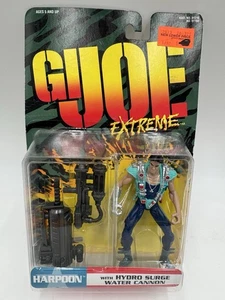 1995 Vintage GI Joe Extreme Harpoon With Hydro Surge Water Cannon - Picture 1 of 7