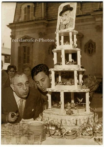 Charles Vanel celebrates his 200th movie, Original-Photo from 1959 - Bild 1 von 1