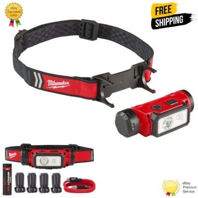 Milwaukee Head Torch - L4HL2-301 Head Lamp - 600 lumens - 4933479963 - Image 1 of 4