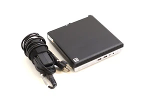 HP ProDesk 405 G4 PC Mini Desktop AMD Ryzen 5 PRO 2400GE 8GB RAM 256GB SSD - Afbeelding 1 van 4