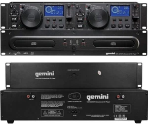 Gemini CDX-2250i Pro DJ Dual Zwei Deck Rackmontage CD/MP3 Mediaplayer mit USB - Bild 1 von 7