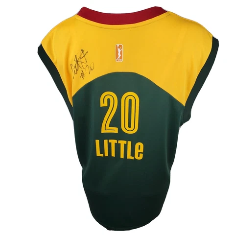 Adidas Performance Seattle Storm Camille Little #20 Autographed Jersey Sz M NWT Cover