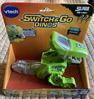 Vtech Switch and Go Dinos Sliver the T-Rex Green Dinosaur Transforming Car NEW