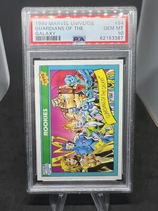 1990 IMPEL MARVEL UNIVERSE 1- GUARDIANS OF THE GALAXY #84 PSA 10 GEM MINT - Picture 1 of 2