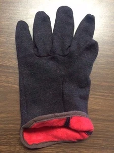 48 PAIR BROWN JERSEY INSULATED / LINED GLOVES NEW - Picture 1 of 1