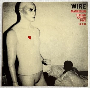 WIRE -Mannequin- 1st Pressing With Picture Sleeve / NEAR MINT CONDITION (Vinyl) - Picture 1 of 4