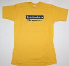 Vintage 70S Newsday T Shirt Yellow Tee S/S Kidsday Size L Single Stitch Local Ny