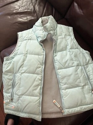 Free Country Girls' Down Vest, Mint color , Size L (14/16) - Image 1 of 4