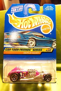 Hot Wheels Purple Salt Flat Racers Cartoon Friends Series #1 1999 Natasha Fatale - Picture 1 of 10
