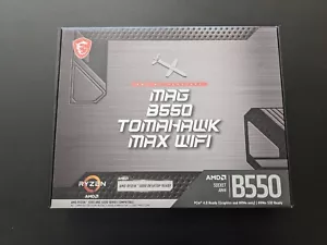 MSI - Mag B550 Tomahawk Max WIFI *BOX ONLY No Internal Packaging* - Picture 1 of 3