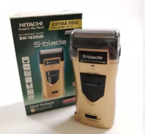 HITACHI Overseas Multi-Voltage 100-240V Rechargeable Electric Shaver Japan - Picture 1 of 6
