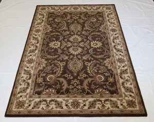 6'0" x 9'0" ft. Tufted Rug, Traditional Area Rug, Oriental Wool Rug - Picture 1 of 8