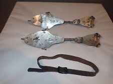 Antique Steel Ice Skates Union Hardware Co Torrington Conn USA Size 11