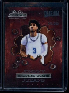 2021-22 Wild Card Alumination #ADA-14 Johnny Juzang Dead Aim Orange #/299 - Picture 1 of 2