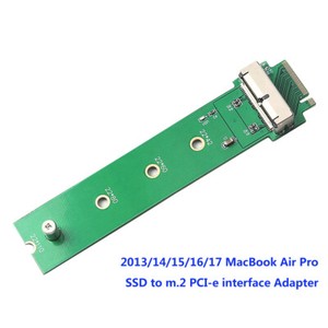 for MacBook Air Pro 12+16 Pin SSD to m.2 PCI-e interface Adapter Converter Card