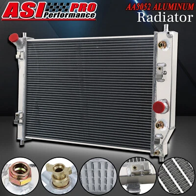 4 Row Radiator for 2005-2013 2008 Chevrolet Corvette C6 5.3L 6.2L 7.0L V8 - Imagem 1 de 4