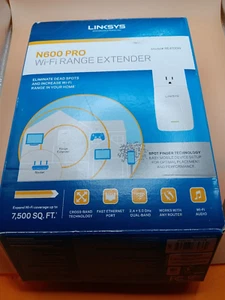 Linksys RE4000W N600 PRO Wi-Fi Range Extender - Picture 1 of 11