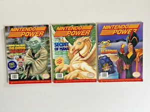 Nintendo Power Magazine Lot Issues 53 - 55 with Posters - Picture 1 of 18