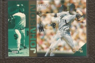 Randy Johnson 1994 Score Select Sample Card #19 Seattle Mariners - Image 1 of 2