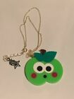 *BNWT* COLOURFUL PUNKY PINS CHUNKY SMILEY GREEN APPLE FRUIT NECKLACE / PENDANT