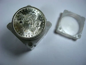 Dólares de Plata Morgan Original (20) 1884-o Blast Blanco Unc Graduará - Imagen 1 de 1