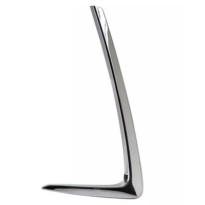 ABS Silver Front Grille Trim For Toyota For Yaris i 2017 2018 Replacement - Image 1 of 4