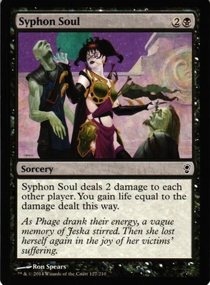 MTG TCG - Syphon Soul 127 Conspiracy - NM Free Shipping $5+ - Image 1 of 2
