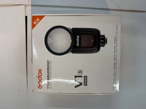Godox V1-S TTL 2.4G HSS Round Head Speedlite Flash Light For Sony Camera - Picture 1 of 7