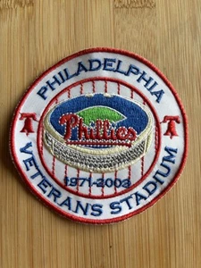 New Philadelphia Phillies 2003 Final Season Jersey Sleeve MLB Logo Patch 3.5 in - Picture 1 of 5