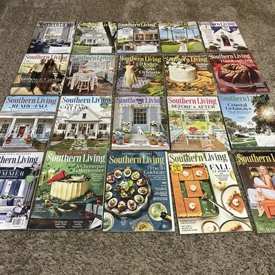 Southern Living Magazine Lot of 20 Issues 2023 & 2024 - Image 1 of 4