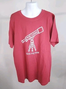 Life is Good Kid Short Sleeve Crusher More Science Telescope Red X-Large 89764 - Picture 1 of 9
