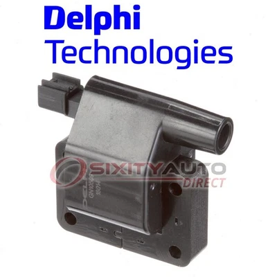 Delphi Ignition Coil for 1992-1997 Suzuki Swift 1.3L L4 Wire Boot Spark Plug ch - Изображение 1 из 4